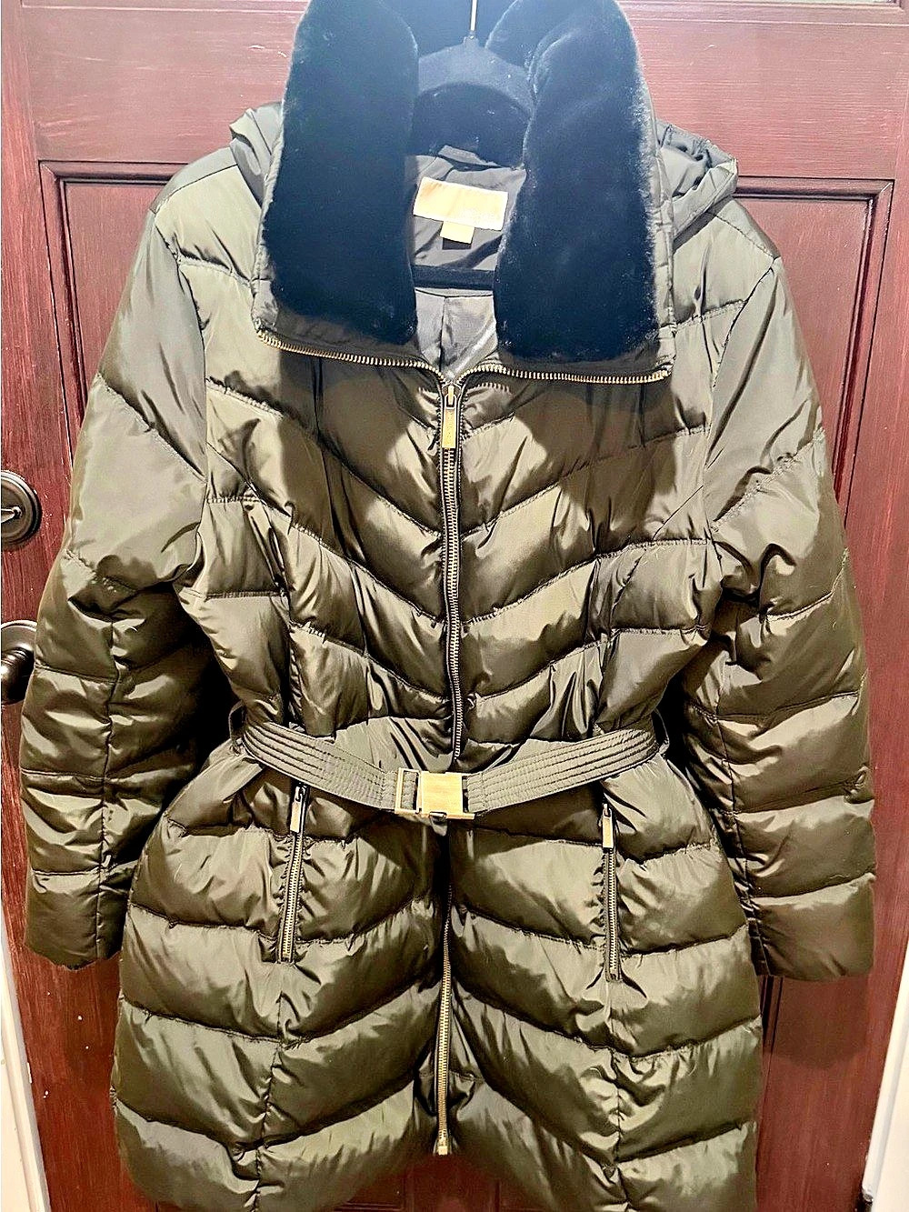 Michael Kors Women's Hooded Puffer Coat XXL Like New